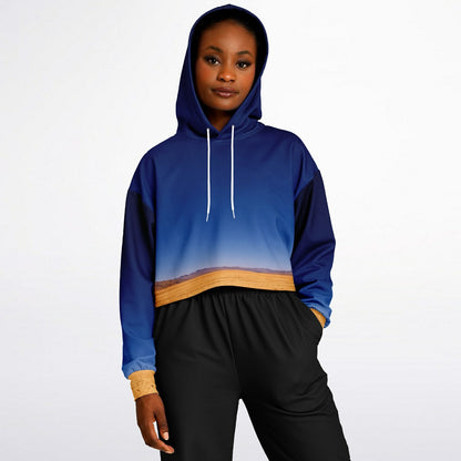 Deep Sky - Crop Hoodie