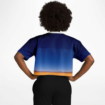 Deep Sky - Athletic Crop Top