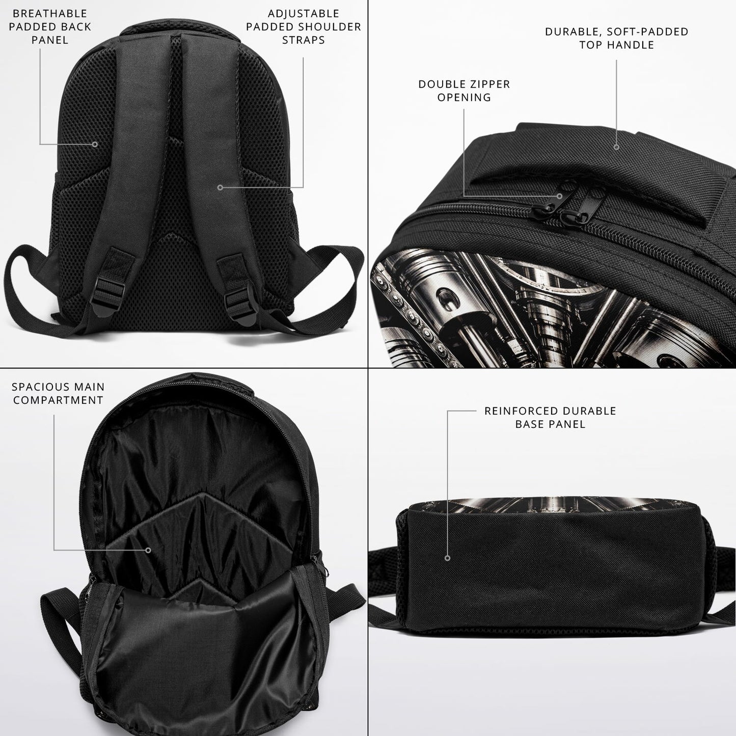 Mechanical leverage - Backpack
