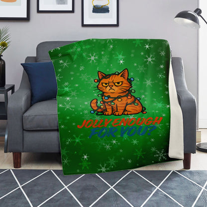 Jolly Cat - Premium Decoration Blanket