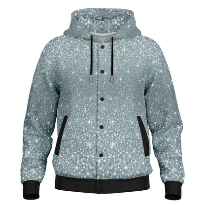 Ancient Wisdom - Button Hoodie (platinum)