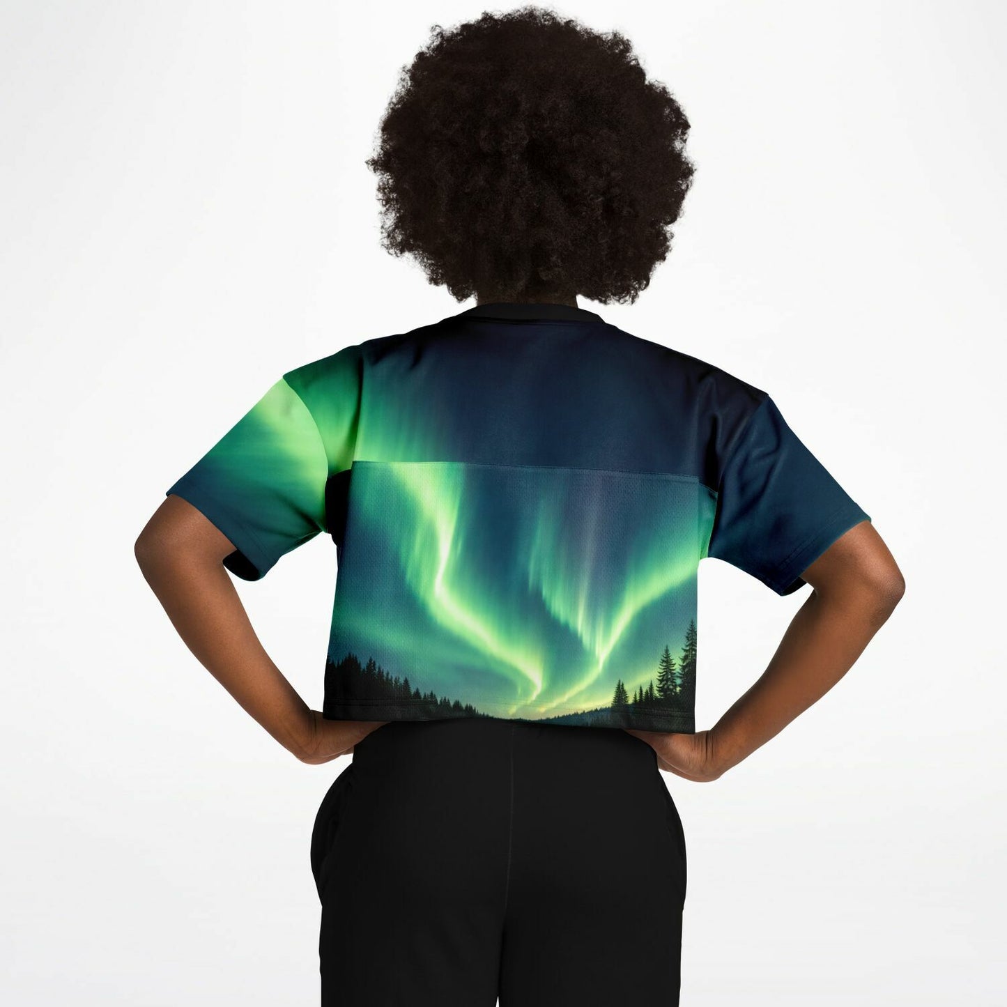 Solar Wind - Athletic Crop Top