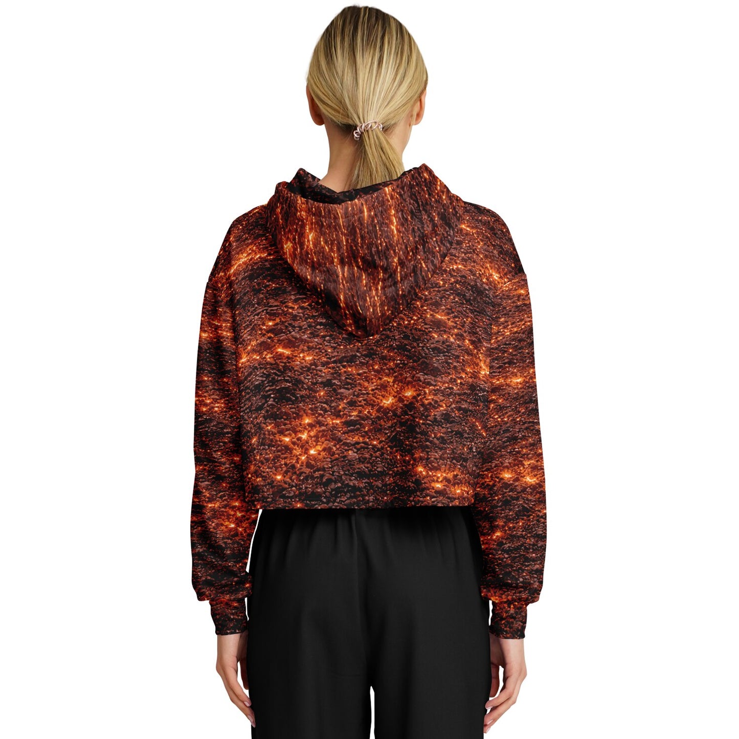 Ancient Sunlight - Crop Hoodie