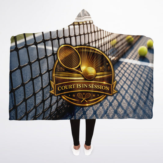 Court is in session - Hooded Blanket