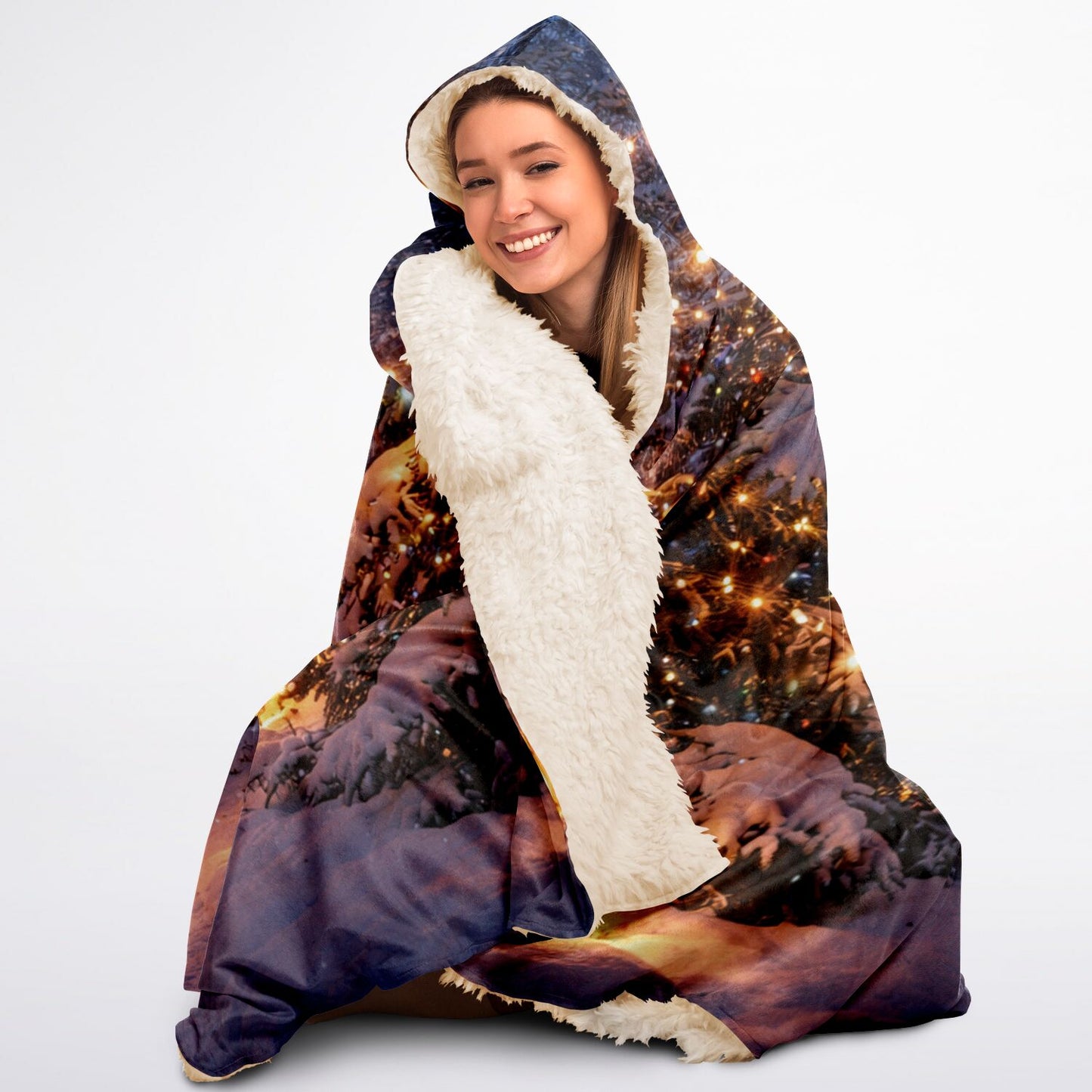 Winter Cheer - Hooded Blanket