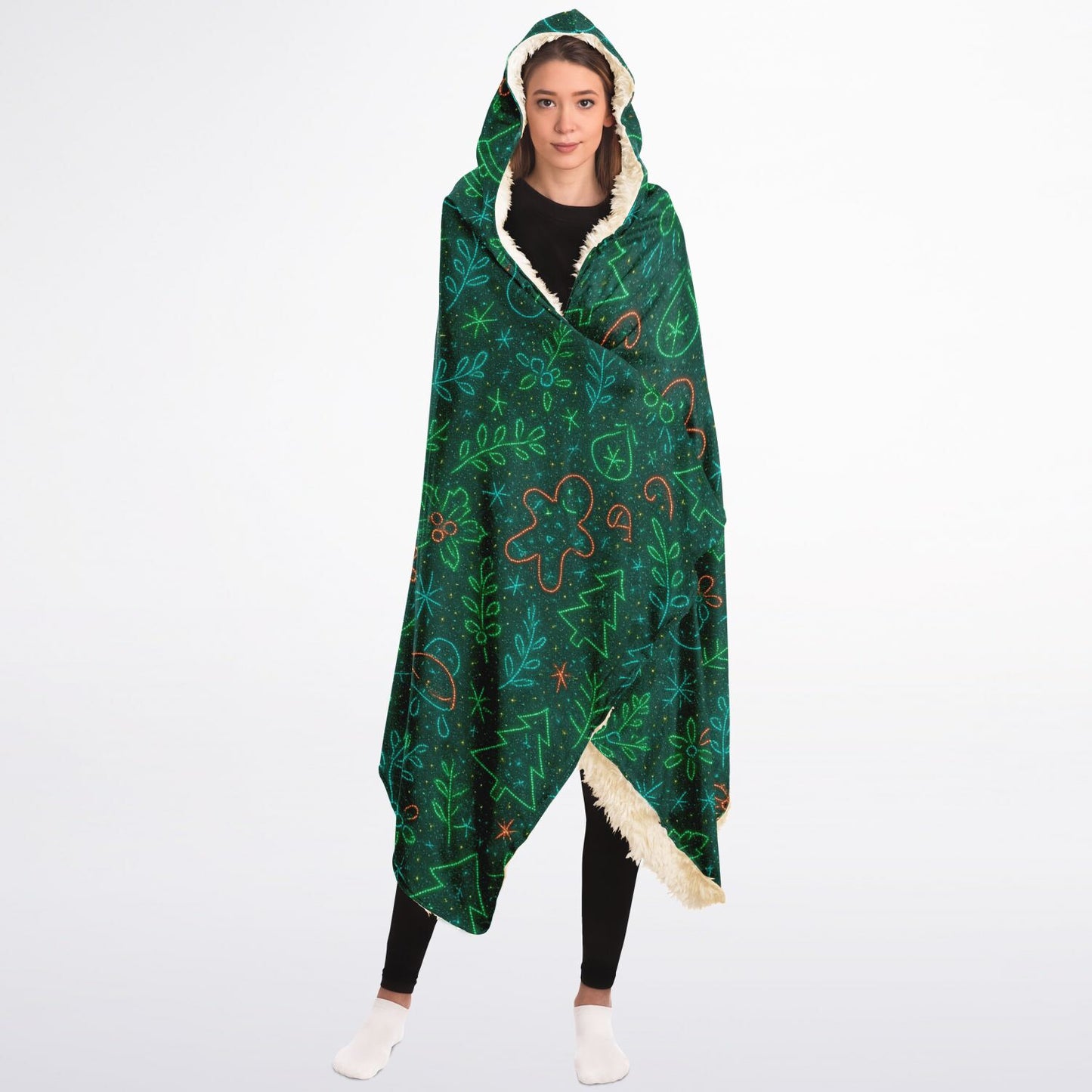 Feliz Navidog - Hooded Blanket