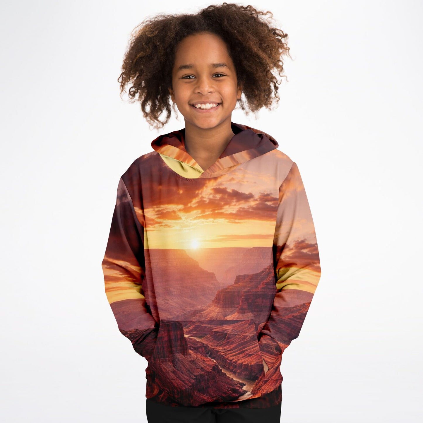 Iron Sunset - Kids Hoodie