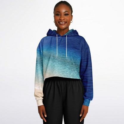 Coastal Shelf - Crop Hoodie