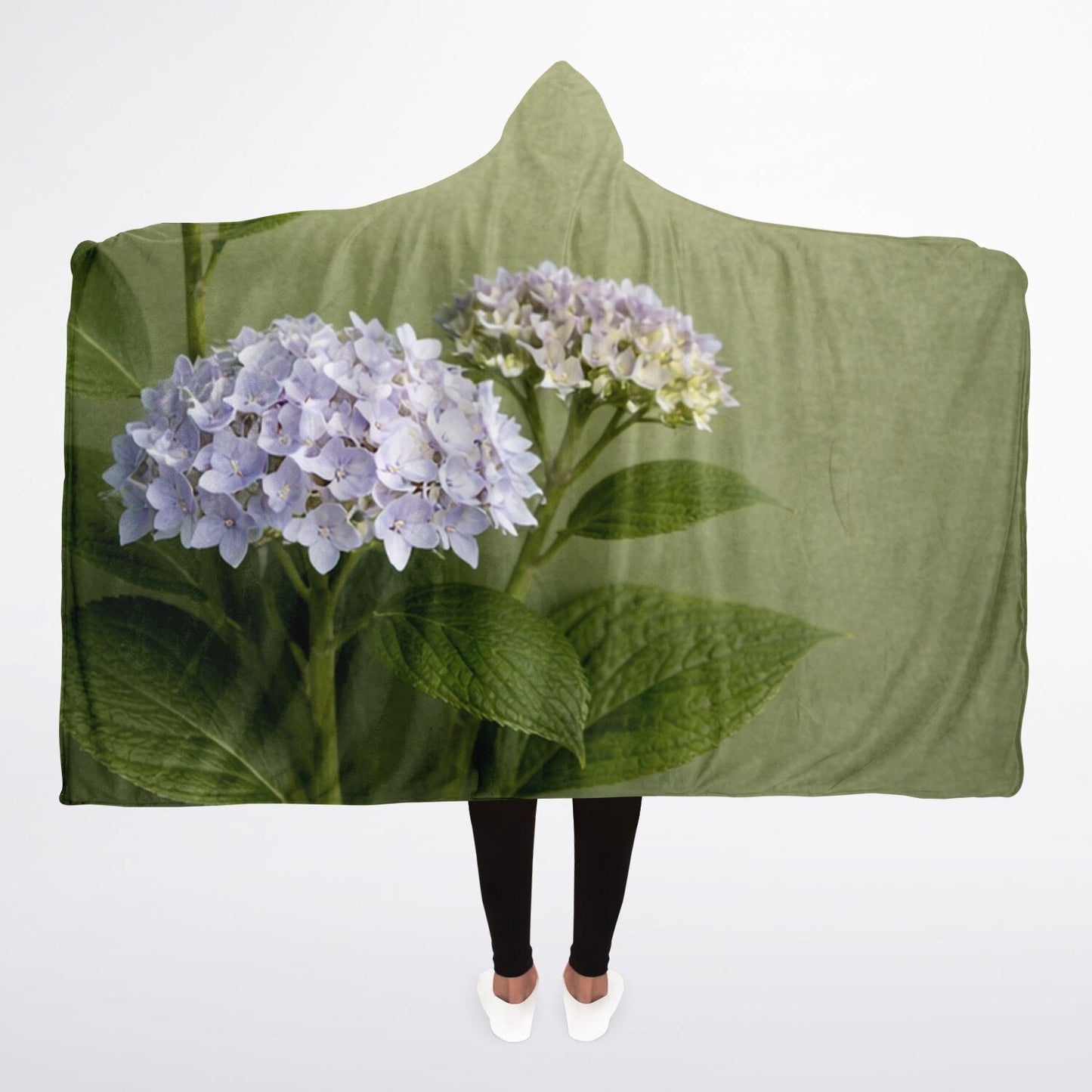 Hydrangea - Hooded Blanket