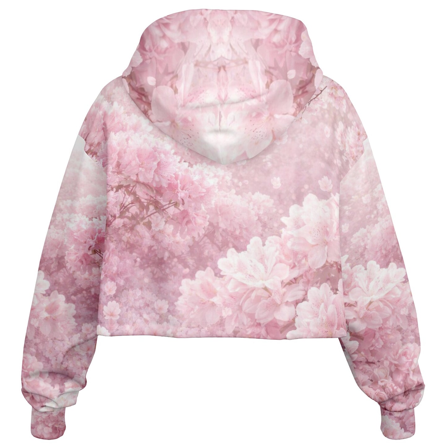 Flower Garden - Crop Hoodie