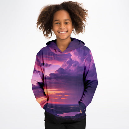 Opposite Sunset - Kids Hoodie